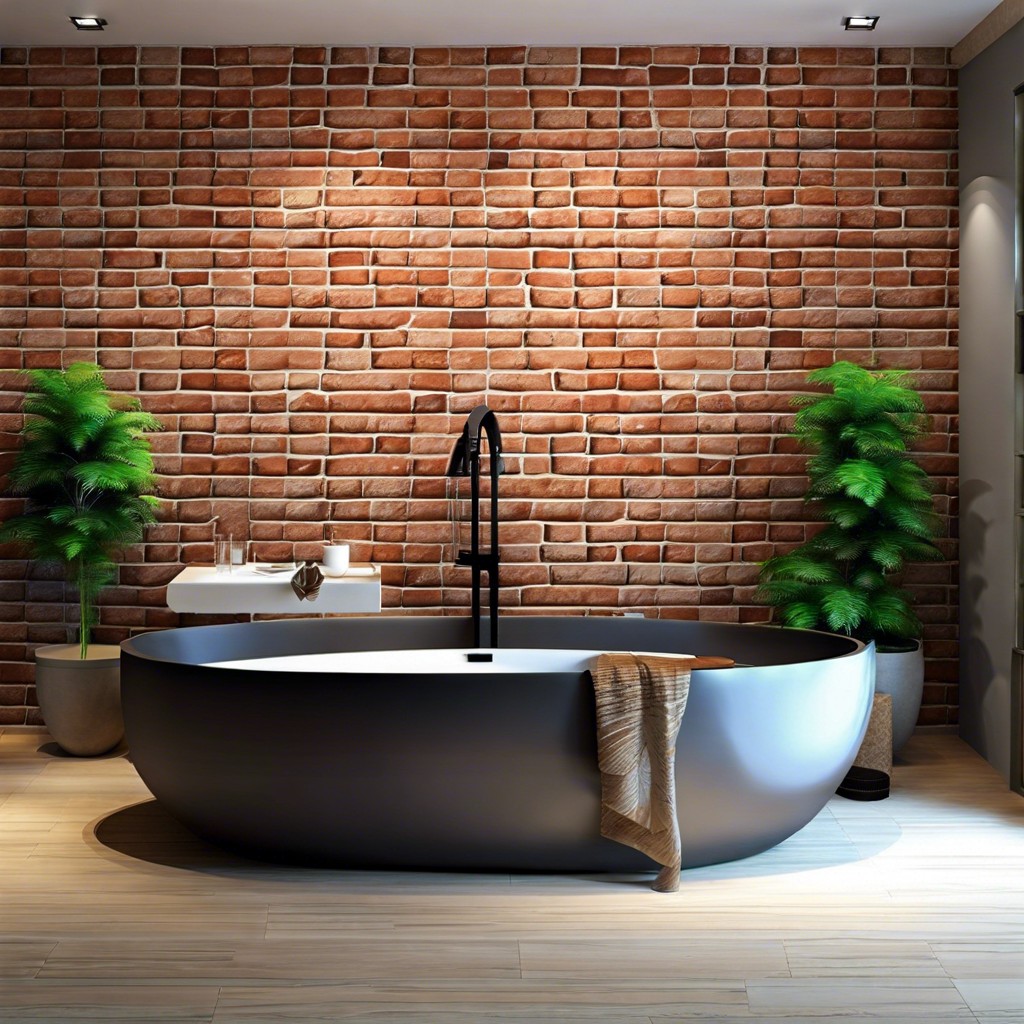 faux brick or stone effects