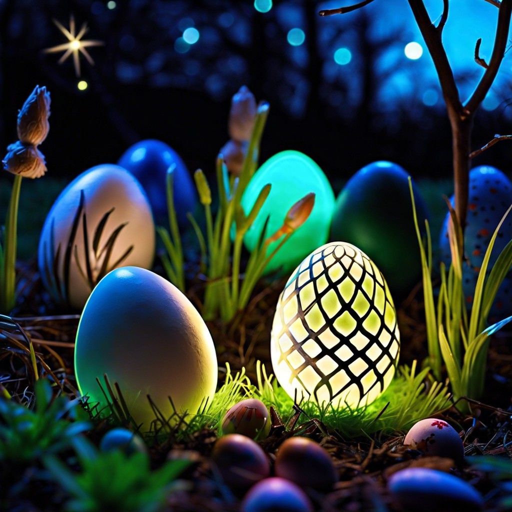 glow in the dark eggs