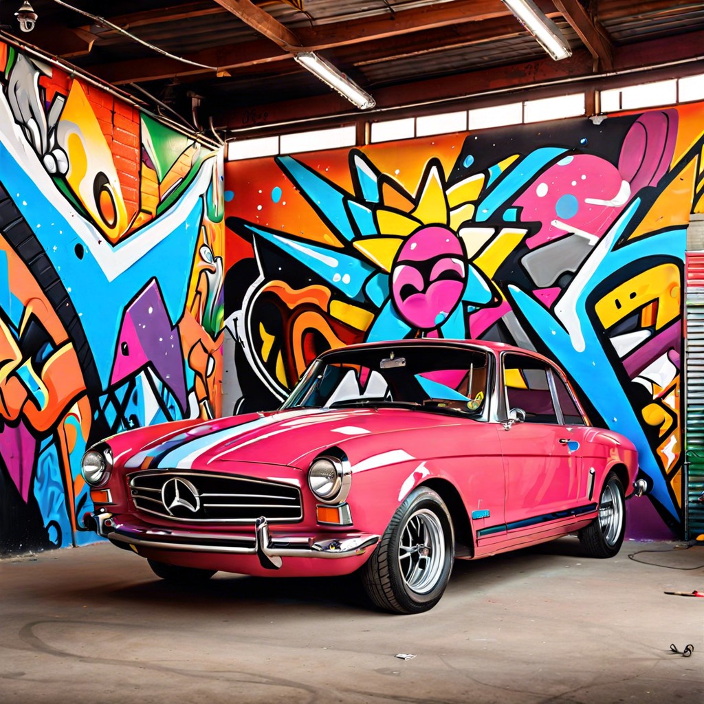 graffiti art garage party