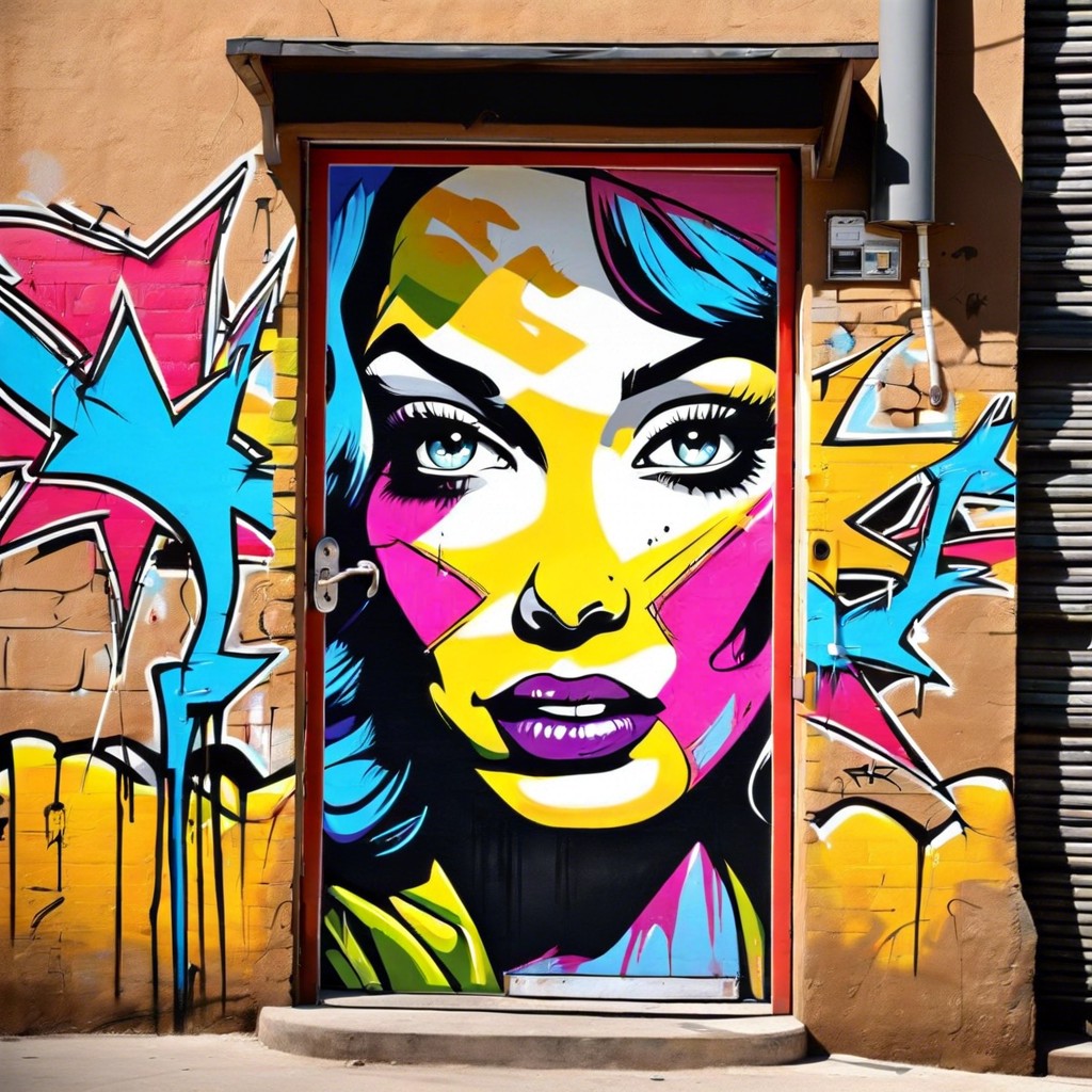 graffiti style pop art