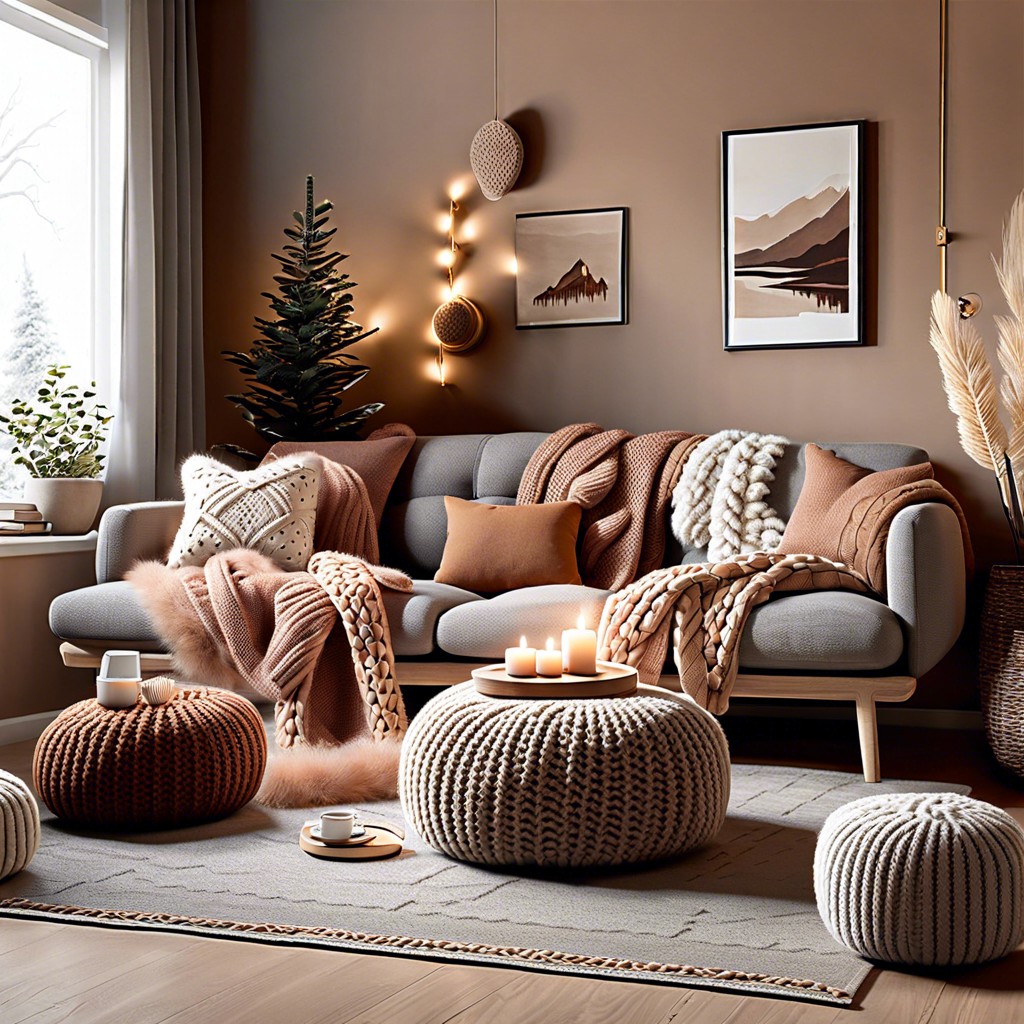 hygge comfort nordic inspired knit sofas