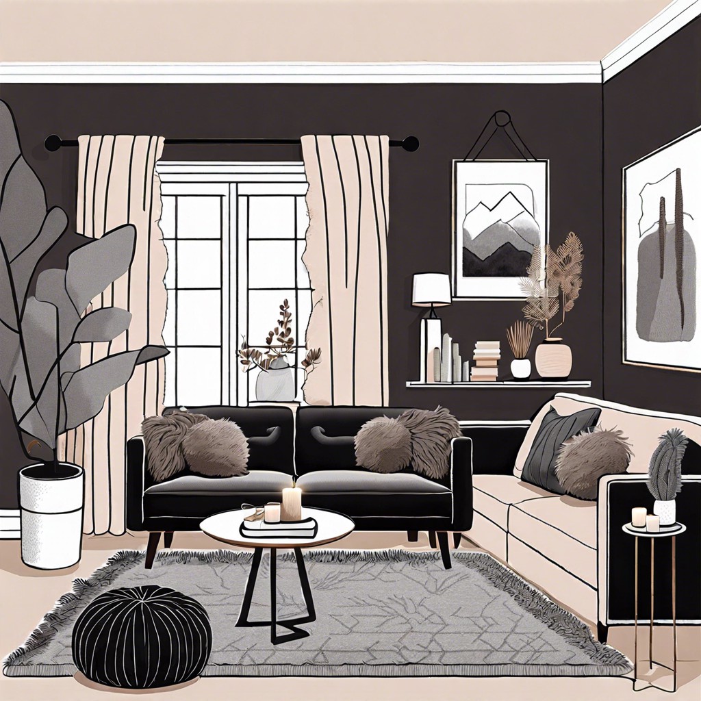 implement a monochromatic scheme with different textures for depth