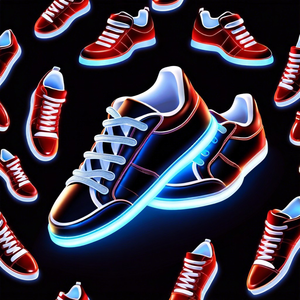 led lights trainers