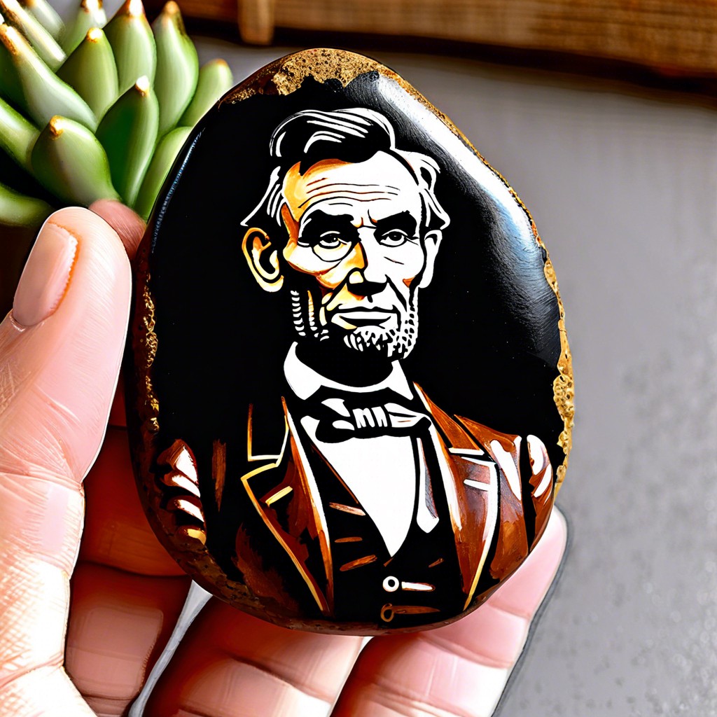 miniature portraits of famous historical figures