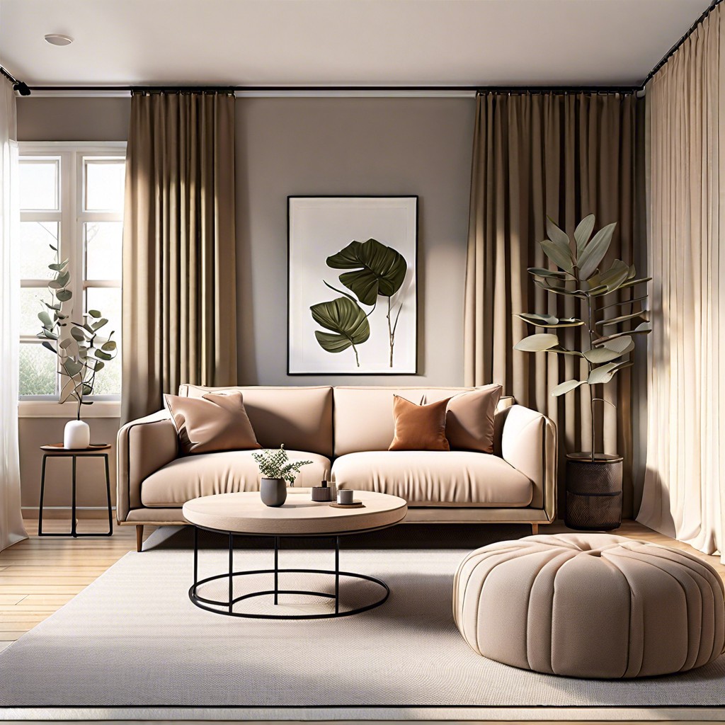 monochromatic mood choose a sectional in the same color as the walls for a seamless look