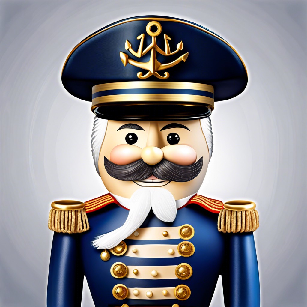 nautical captain nutcracker