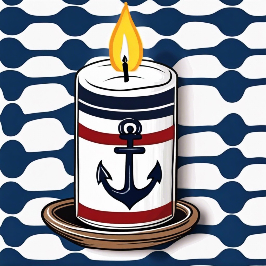 nautical stripes and anchor designs