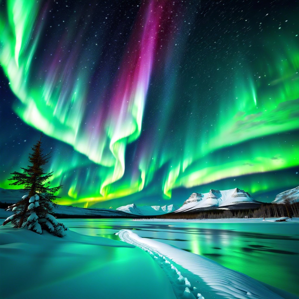 northern lights aurora