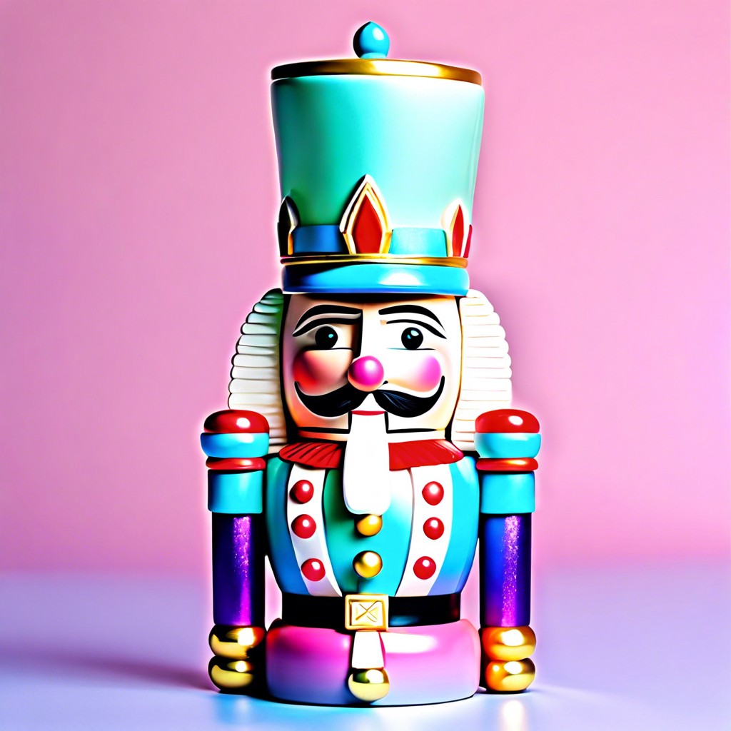 pastel ombre nutcracker