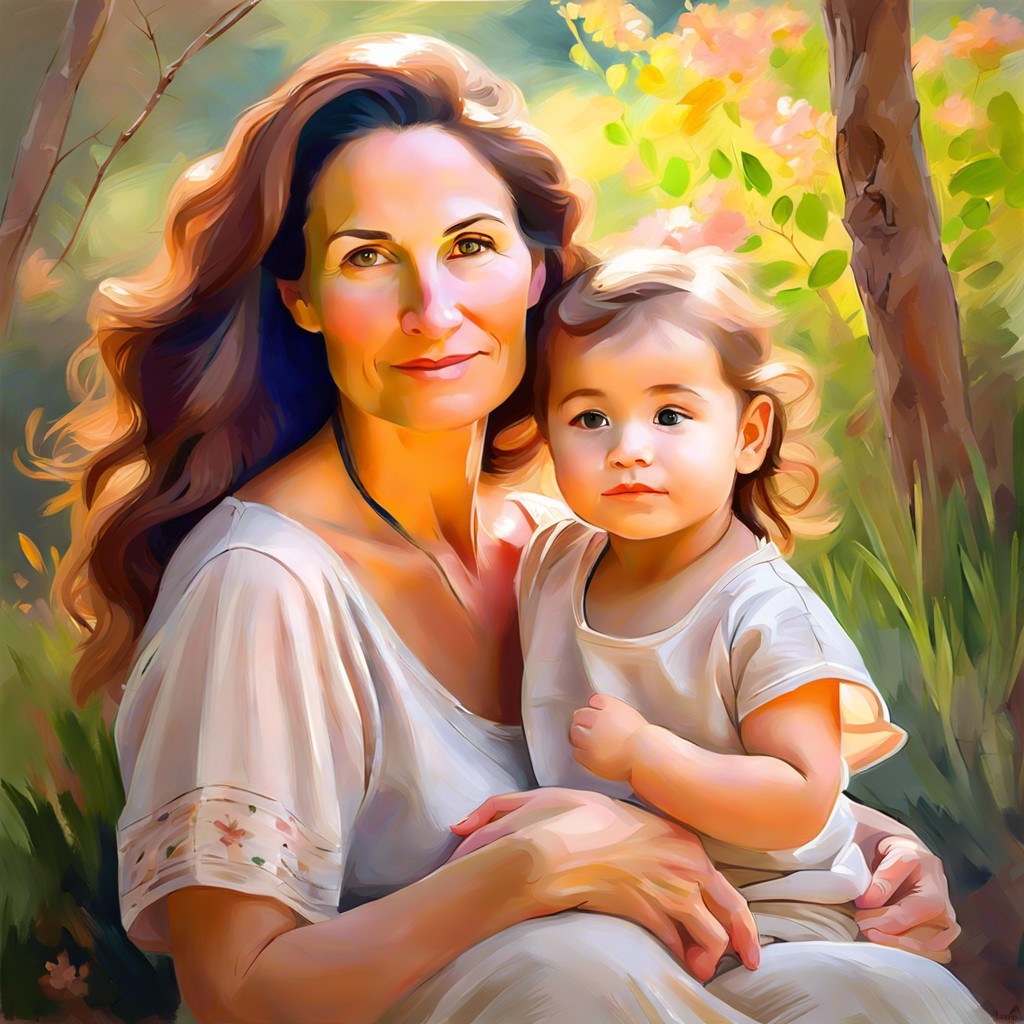 portrait of mom