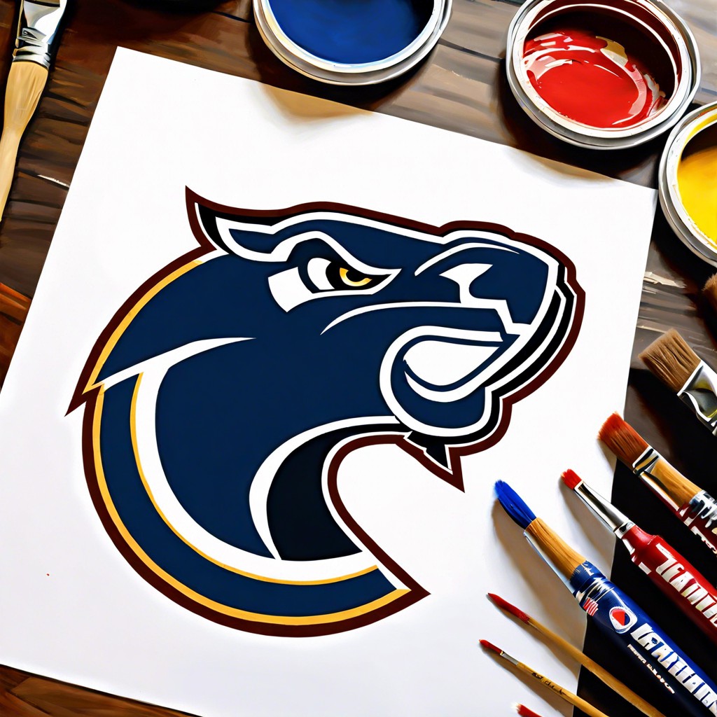 sports team logo art