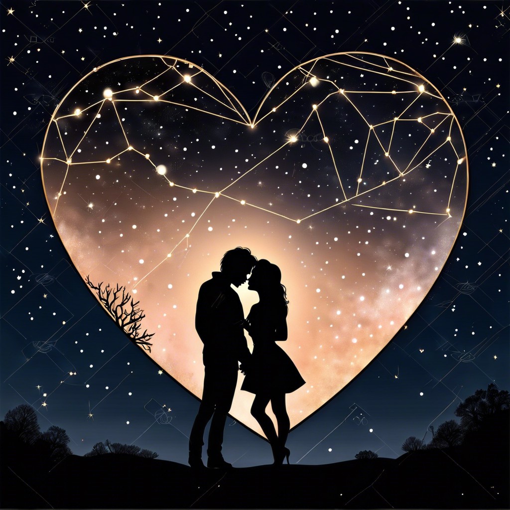 stars forming a love constellation