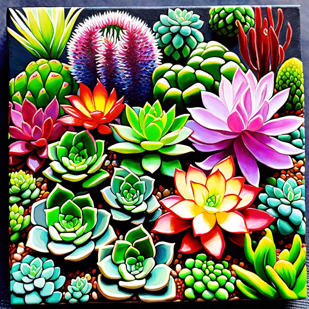 succulent garden