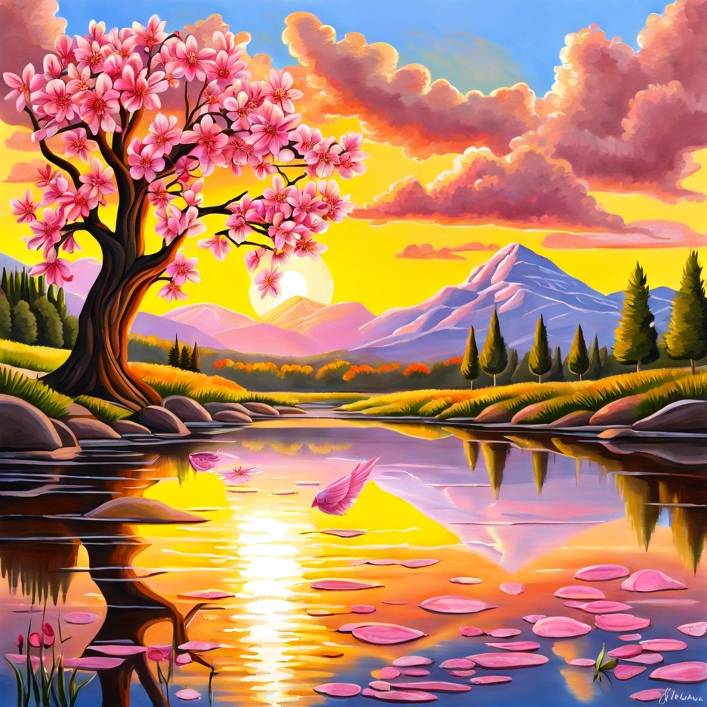 sunrise landscape