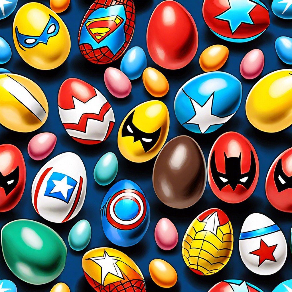 superhero glazed eggs