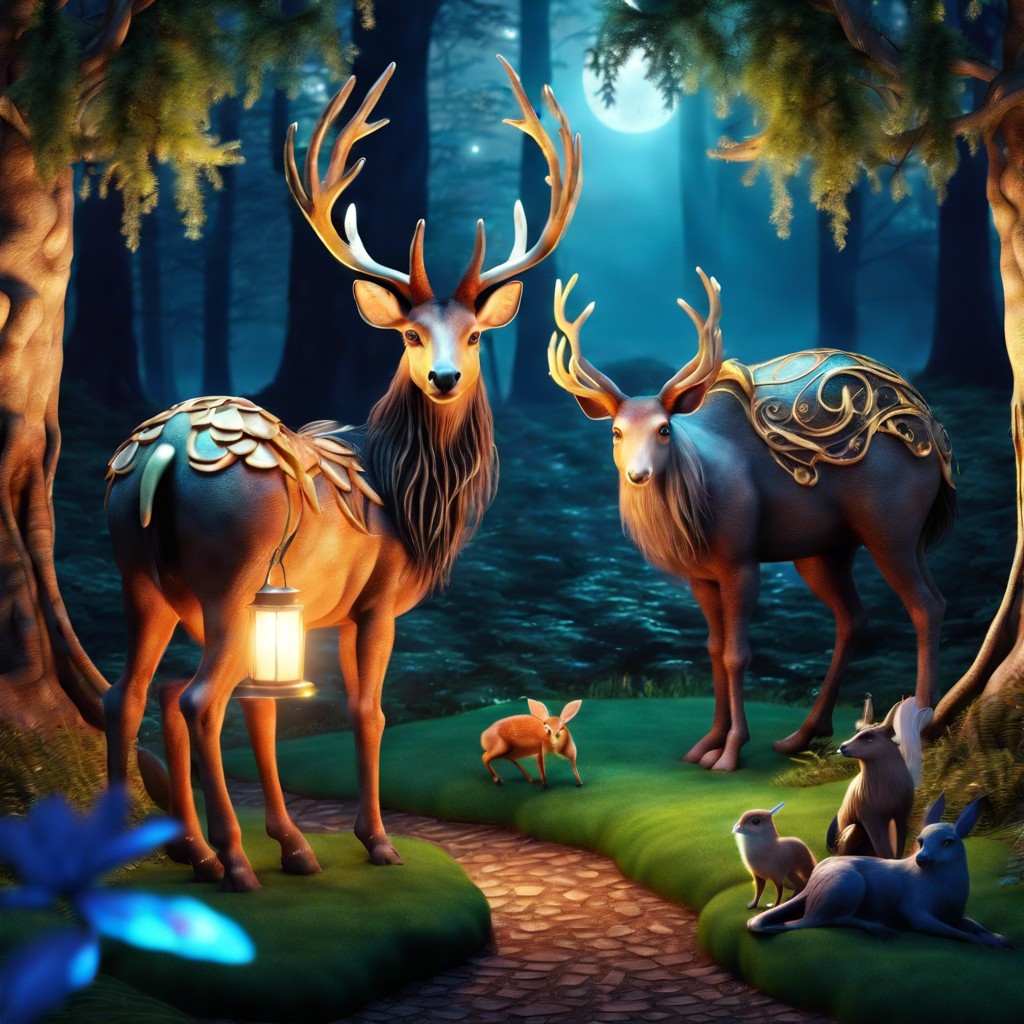 whimsical forest