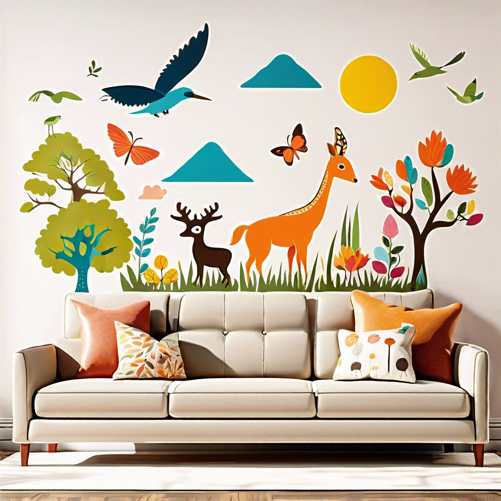 whimsical wall decals