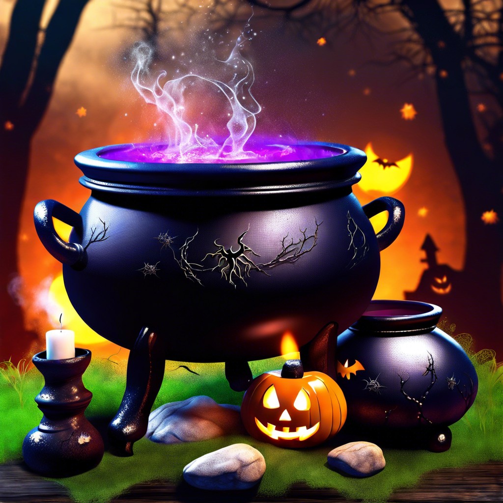 witchs potion cauldron