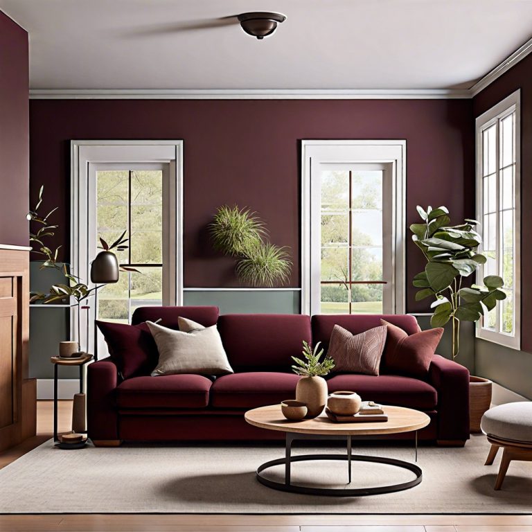 15 Burgundy Sofa Living Room Ideas to Inspire Your Home Decor