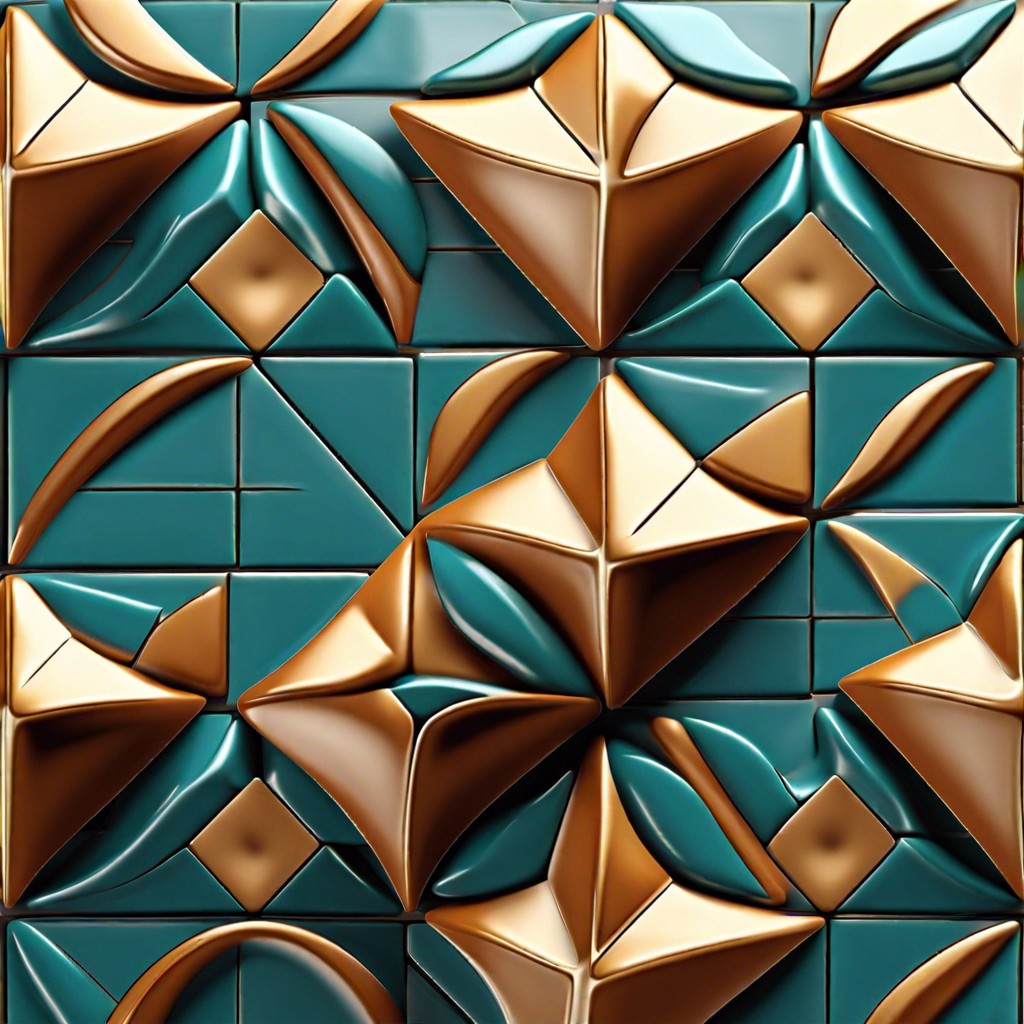 3d geometric tile design