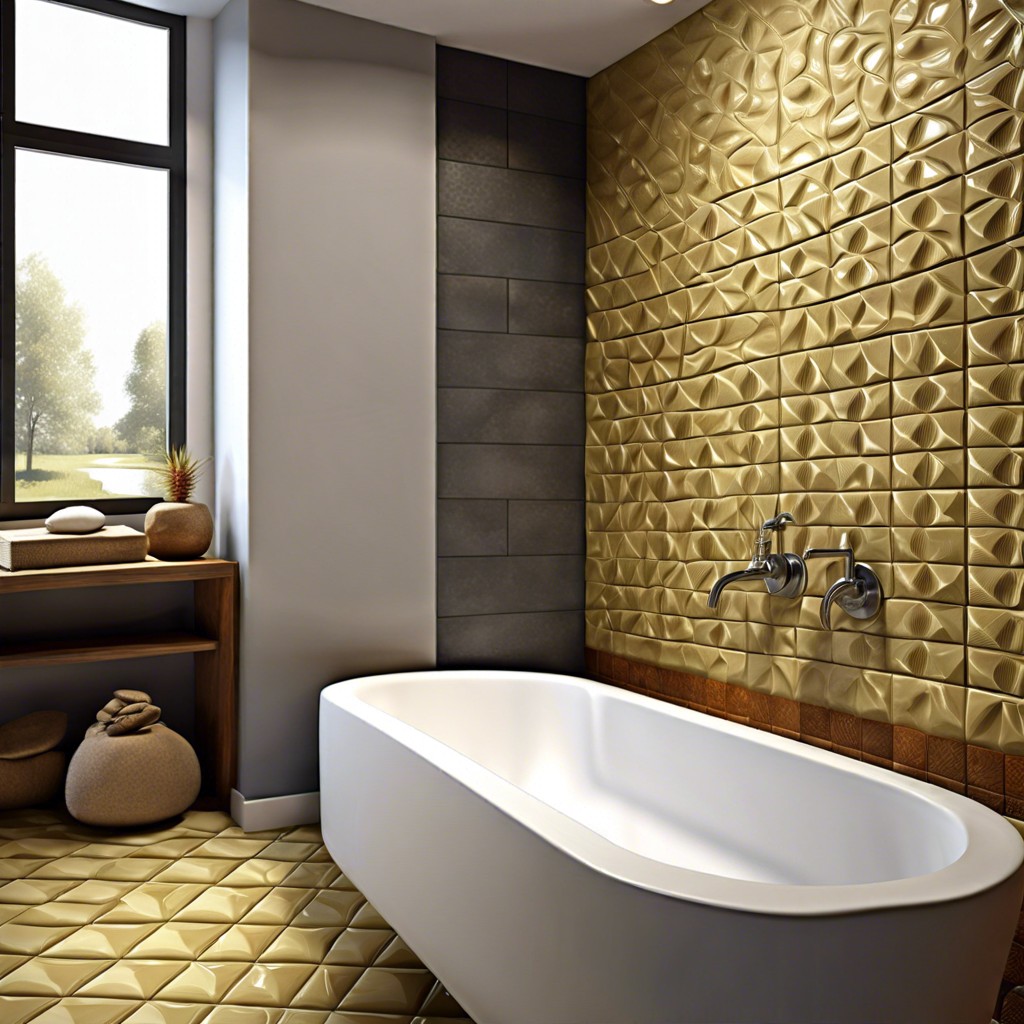 3d textured tiles