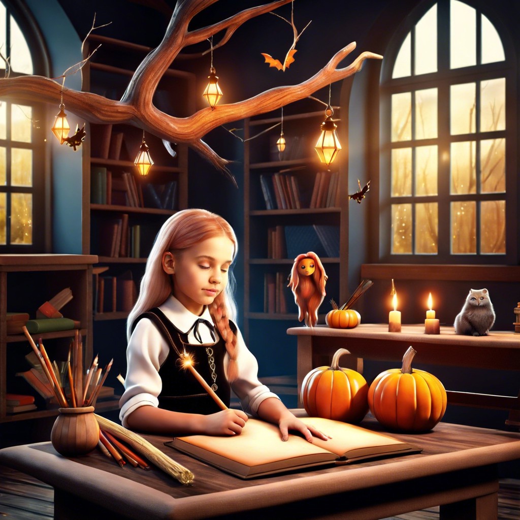 a magical school for young witches and wizards