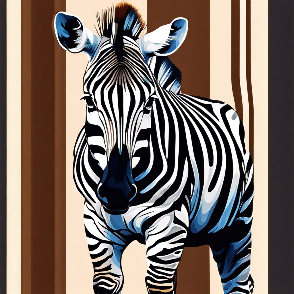 animal stripes like zebra or tiger