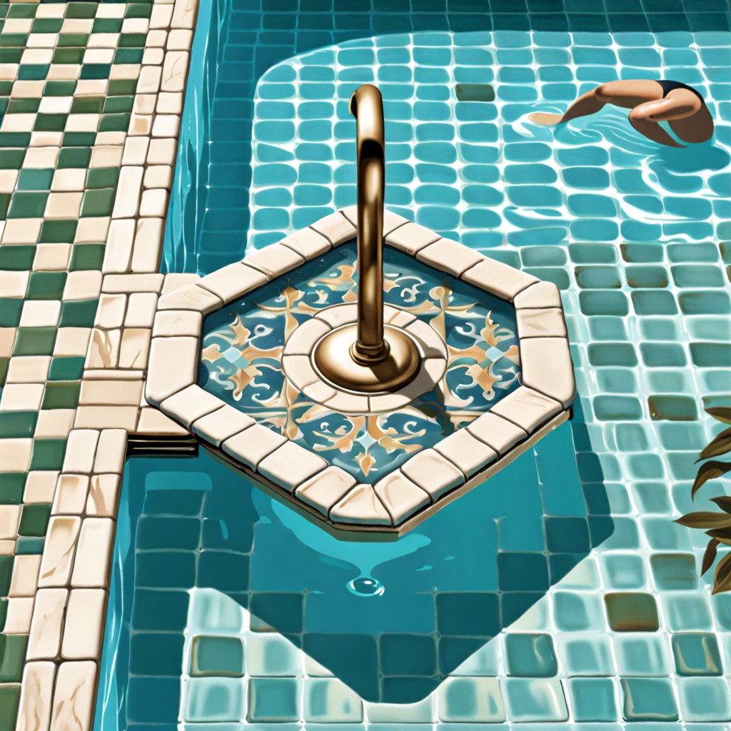 antique style tiles for a vintage flair