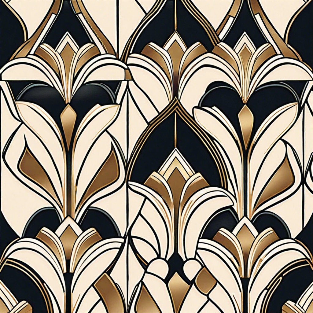 art deco tiles to add sophistication and flair