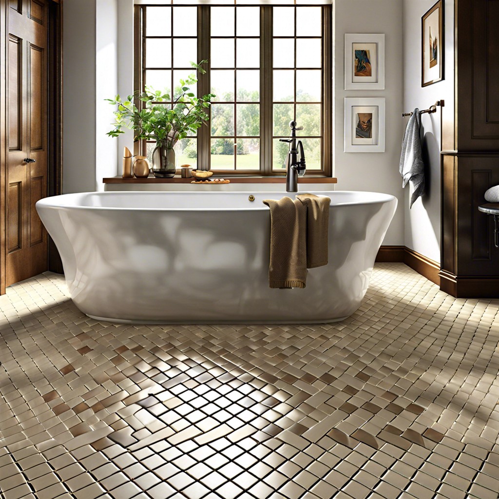 basketweave tiles