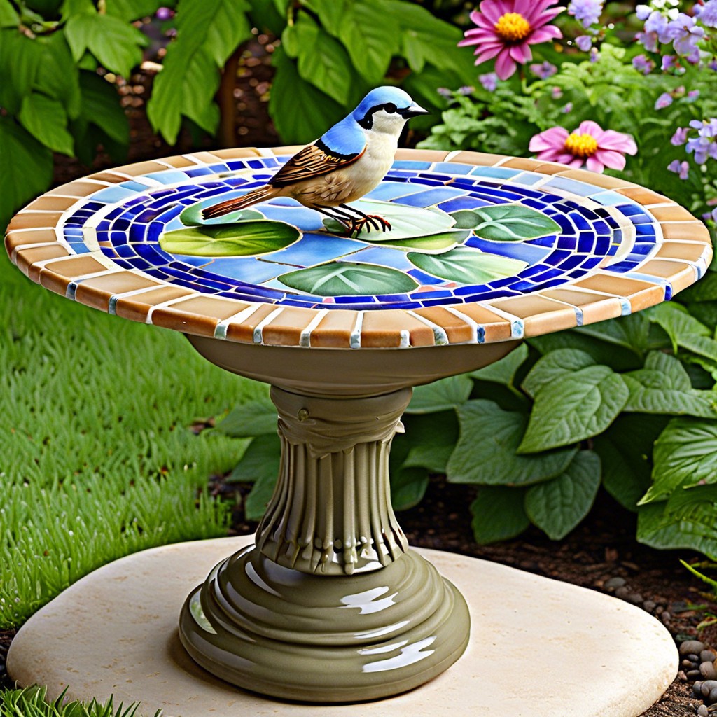 birdbath base