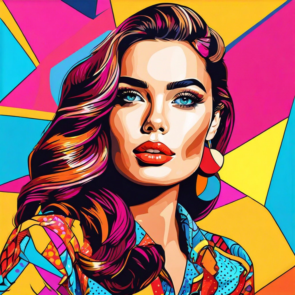 bold pop art portraits