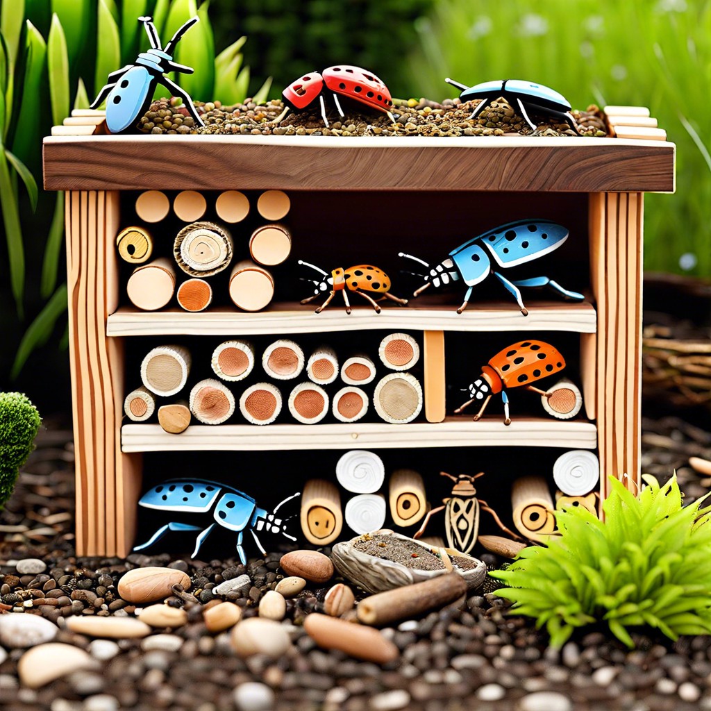 bug hotel layers