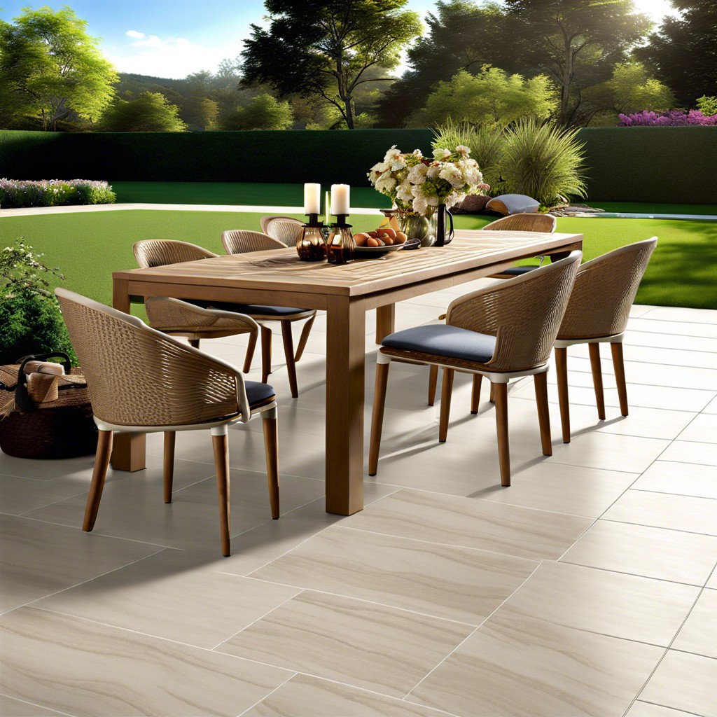 ceramic look porcelain tiles