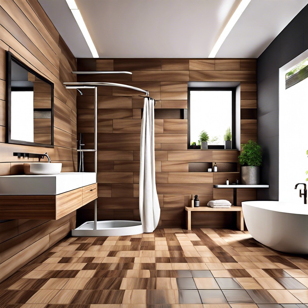 ceramic wood look tiles