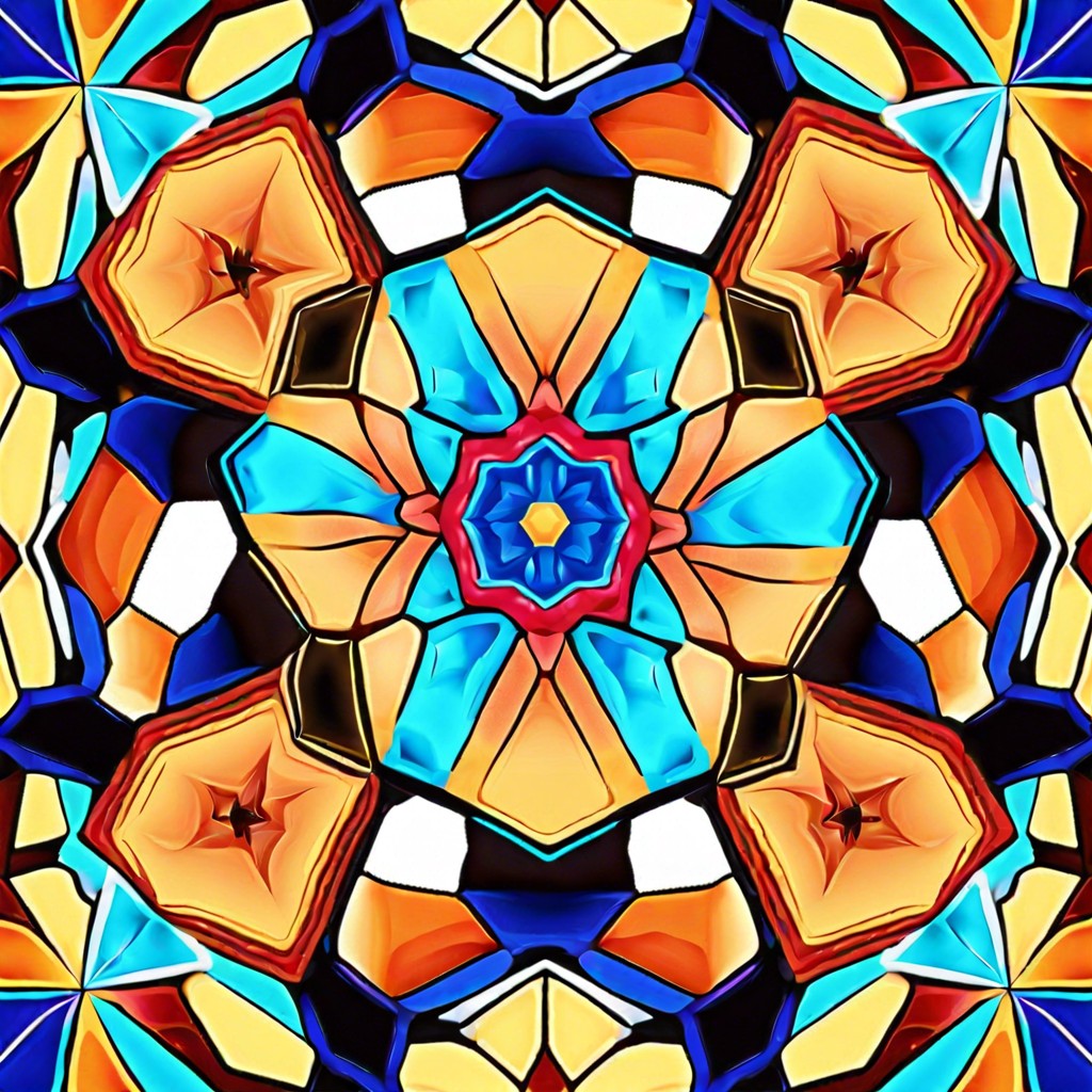 colorful kaleidoscope