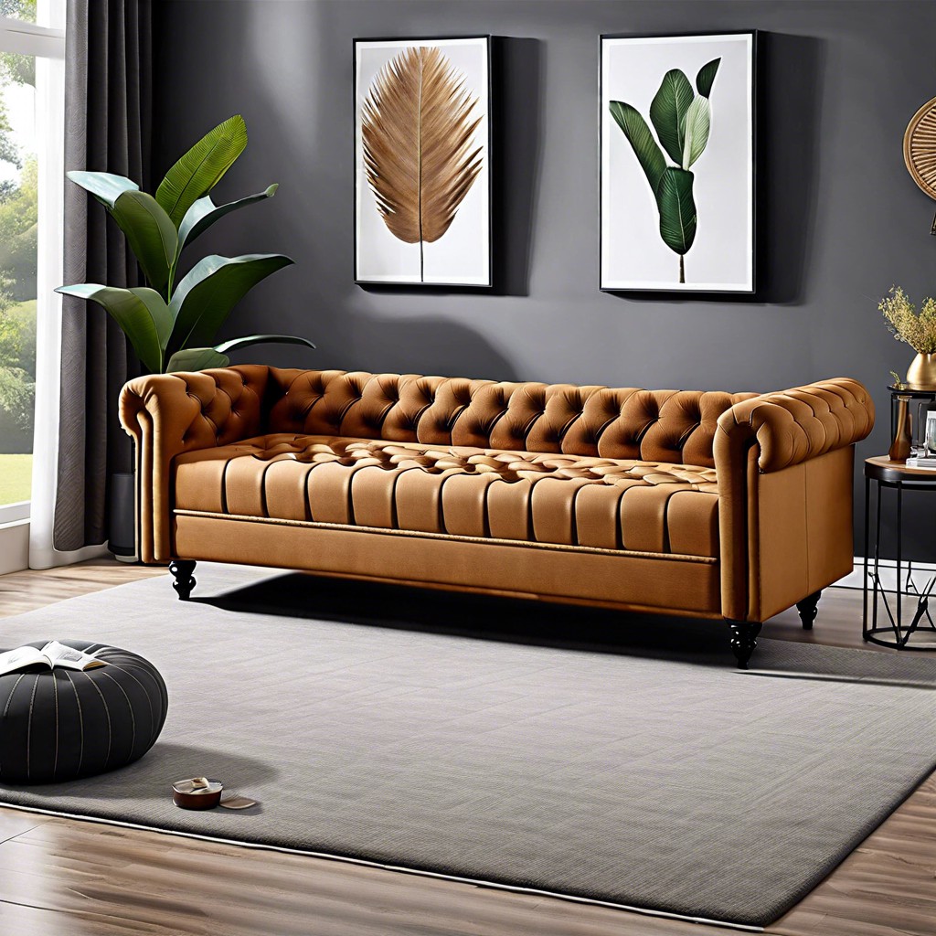 convertible chesterfield sofa bed with hidden storage