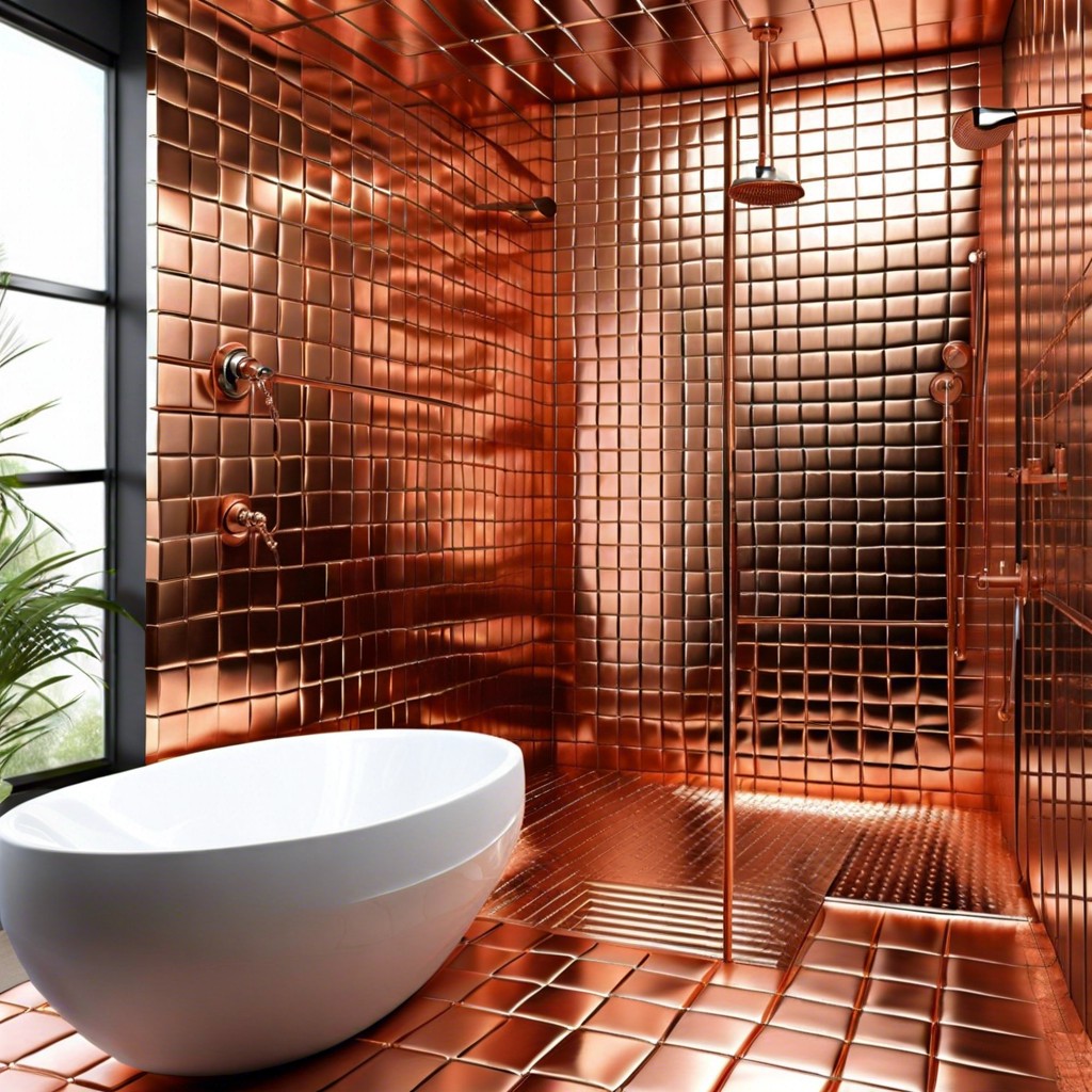 copper tiles