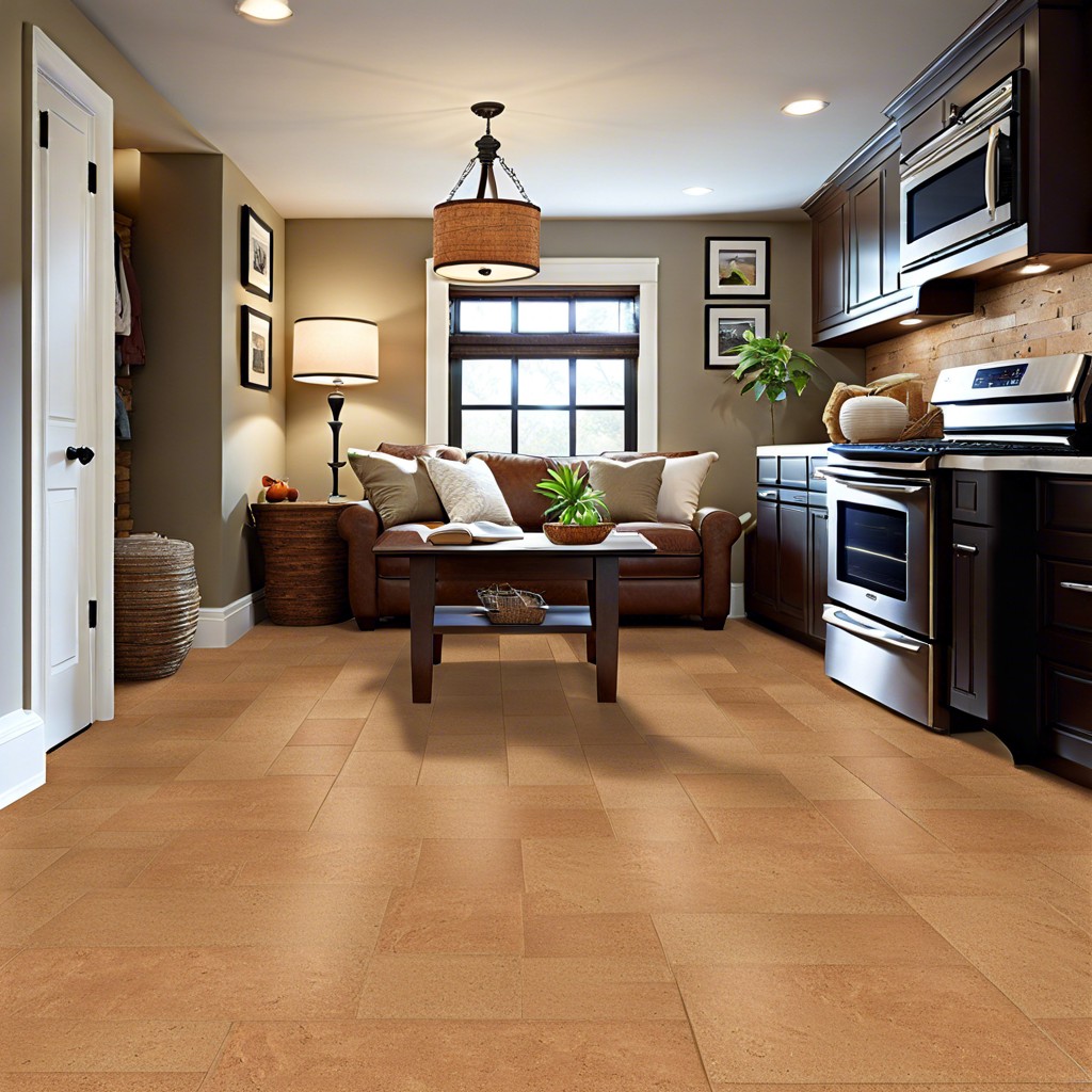 cork tile flooring