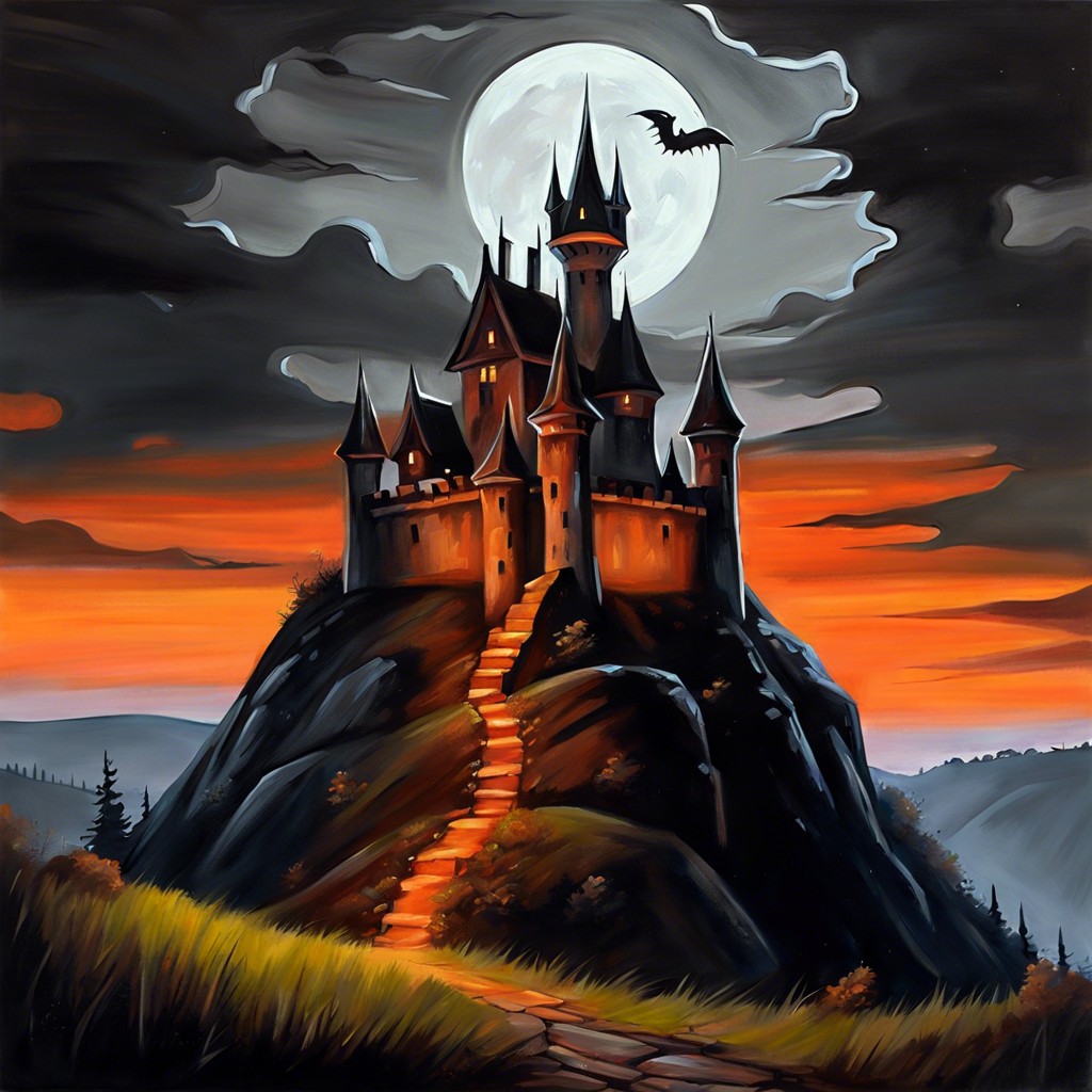 cursed castle on a hill