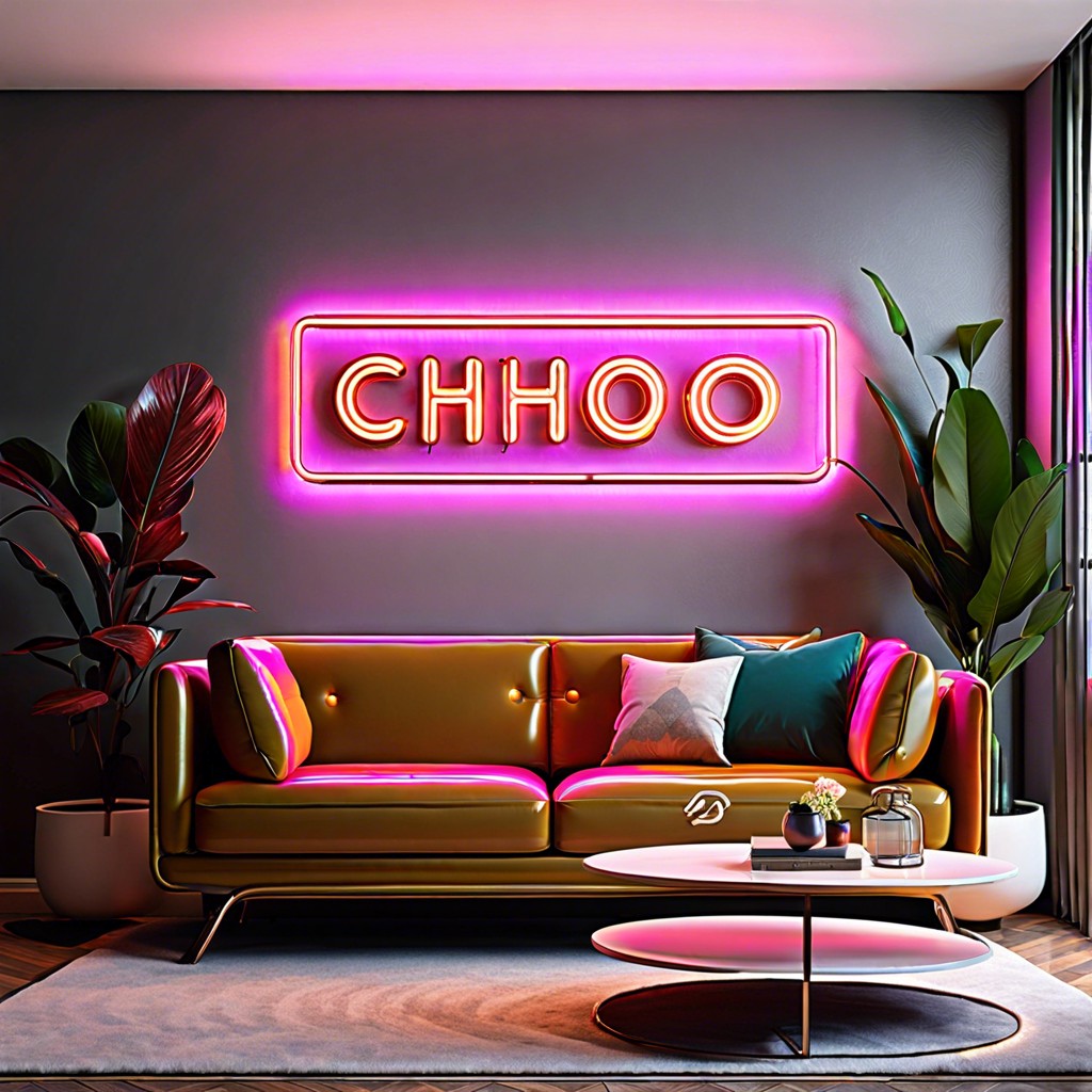 custom neon sign