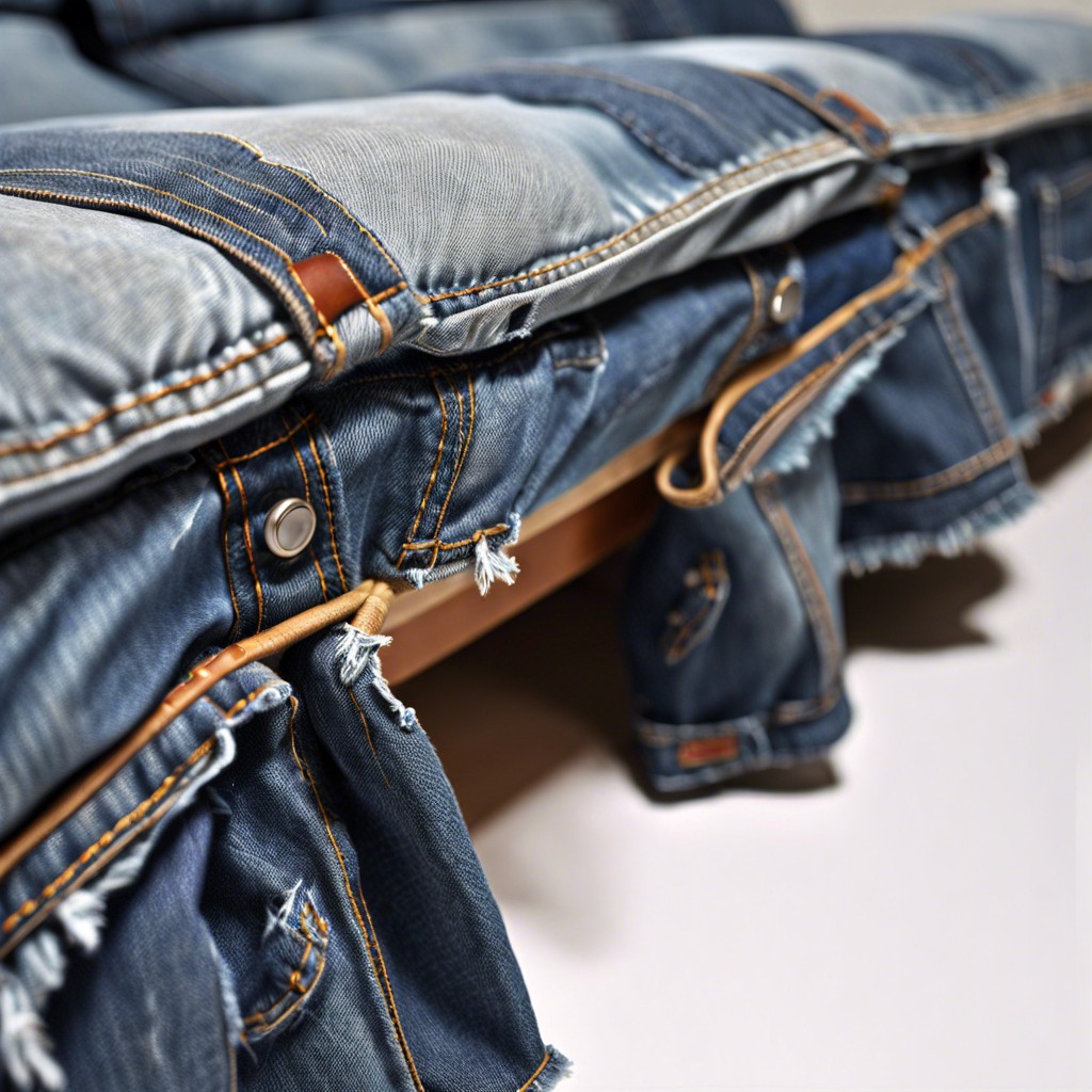 denim with pockets use old jeans to create a casual functional cover