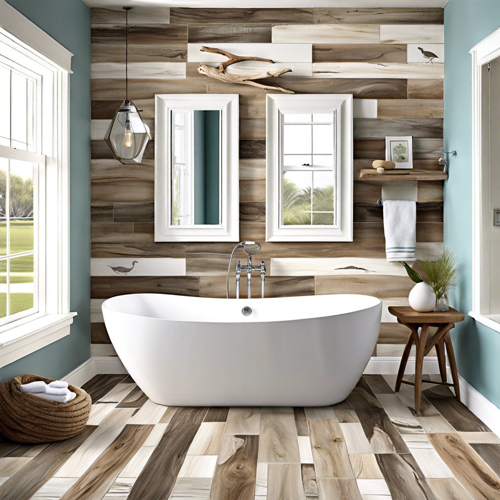 driftwood look tiles