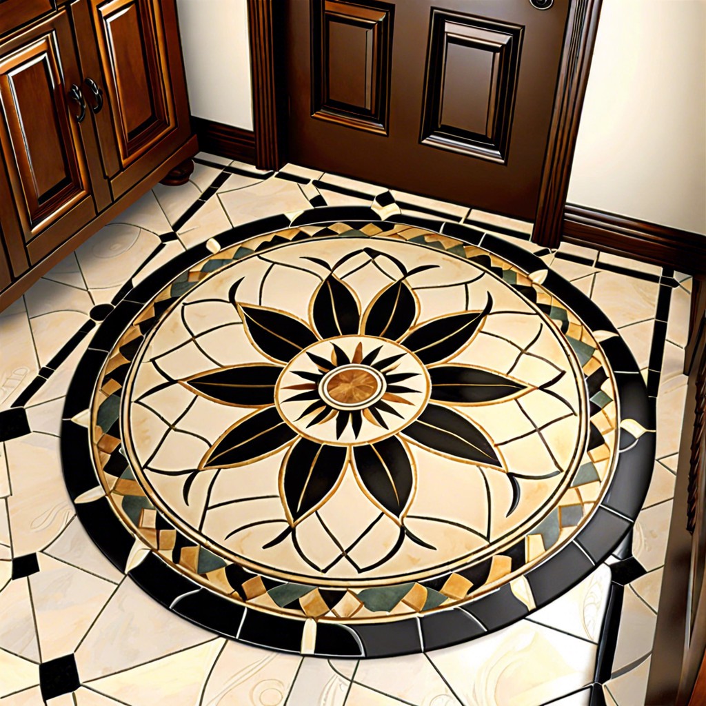 entryway floor medallion