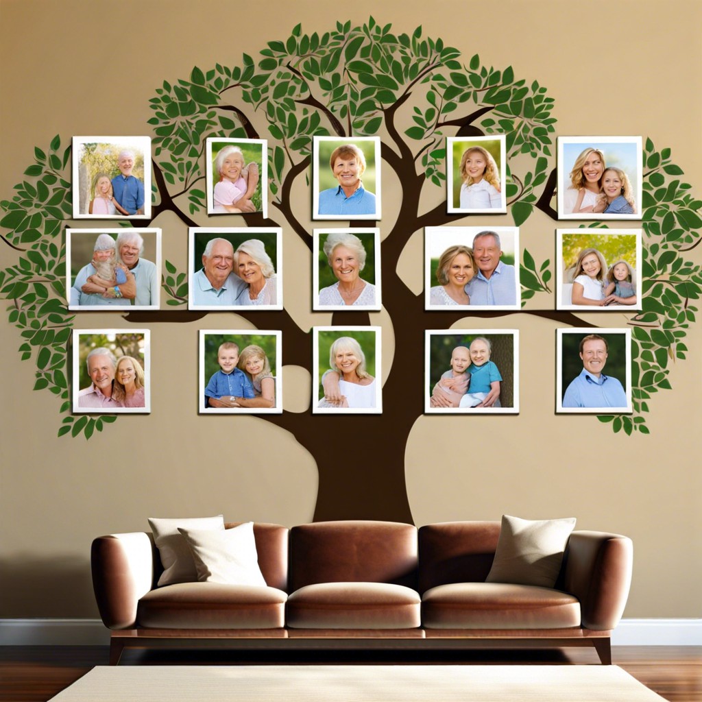 family tree layout