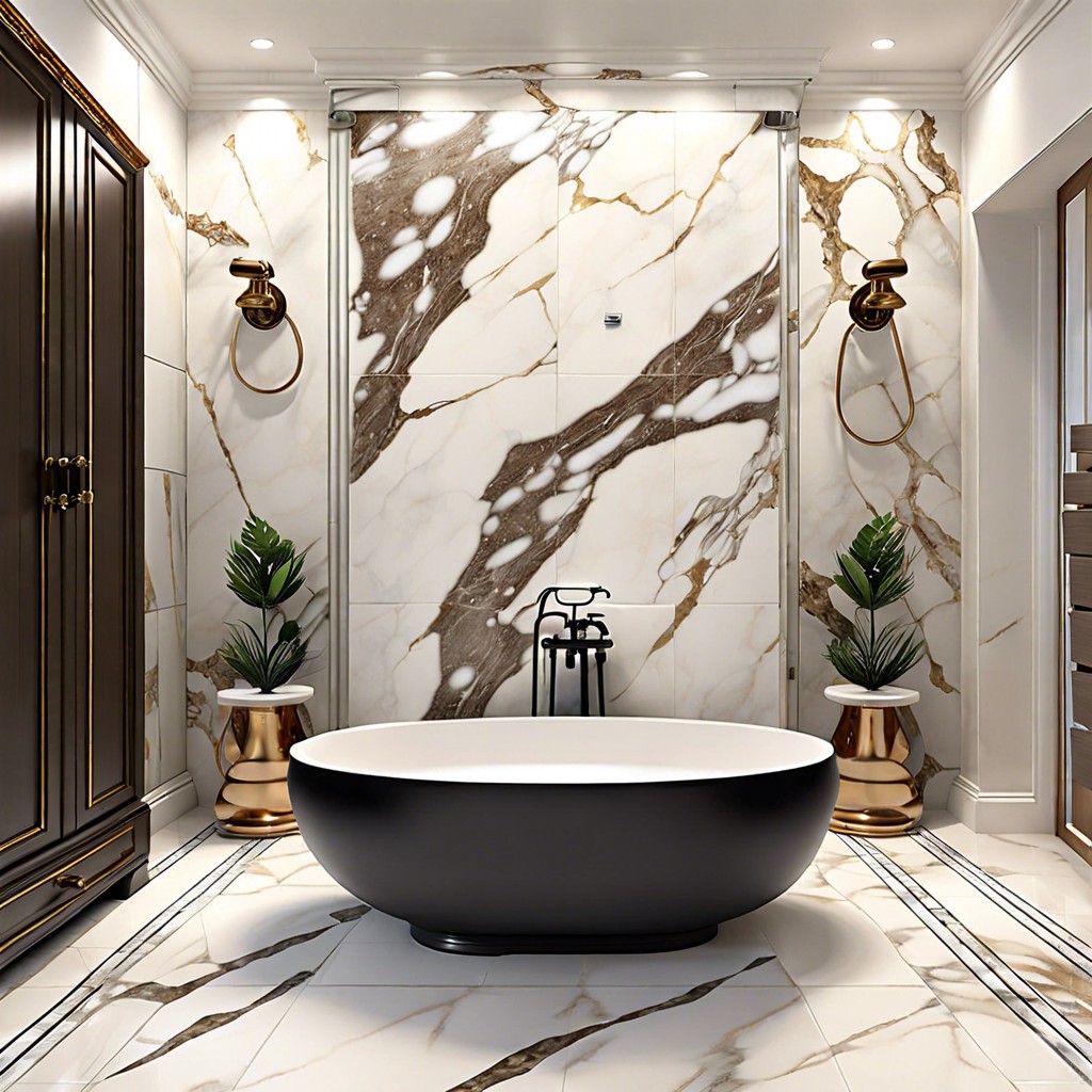 faux marble effect