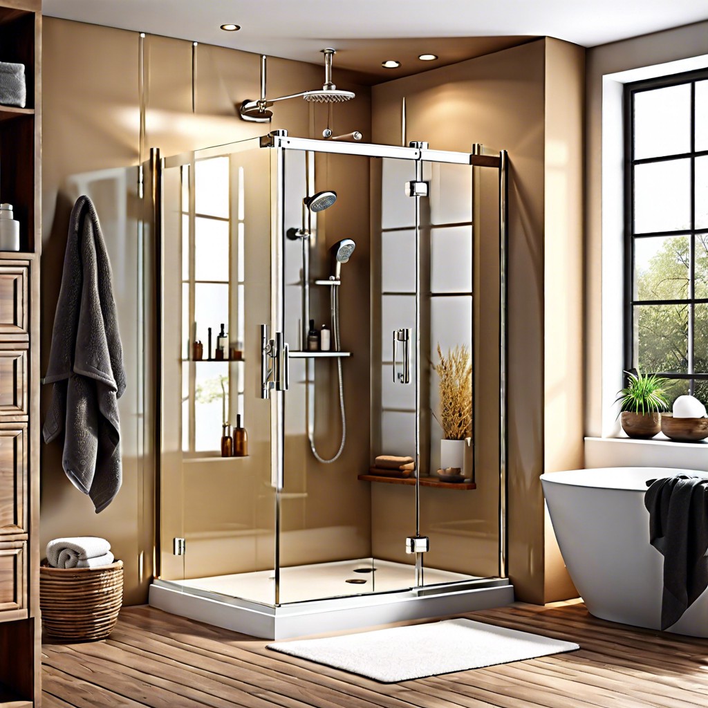 frameless glass shower enclosures