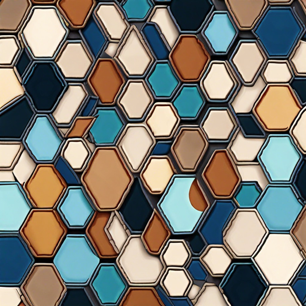 geometric hexagon patterns