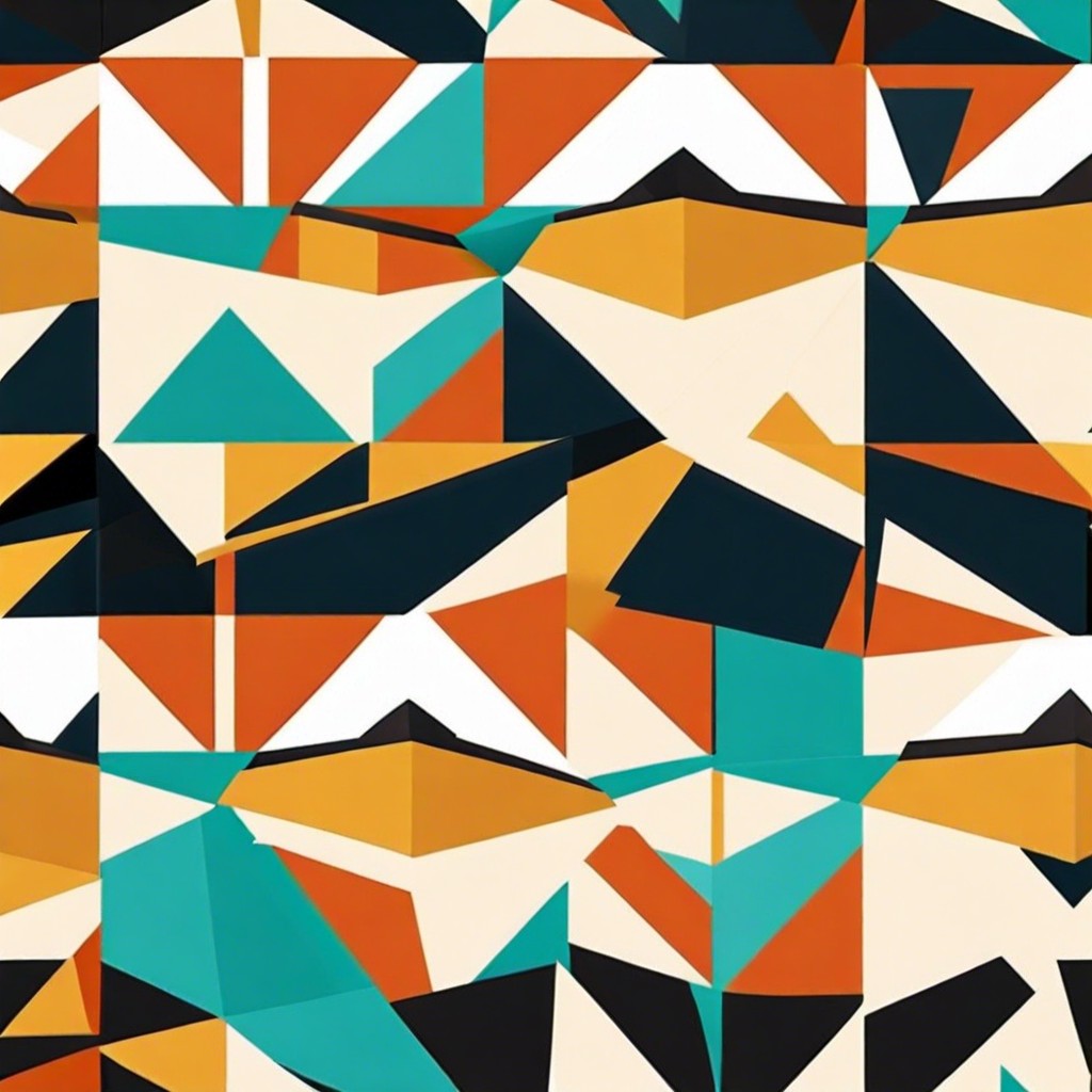 geometric paint patterns