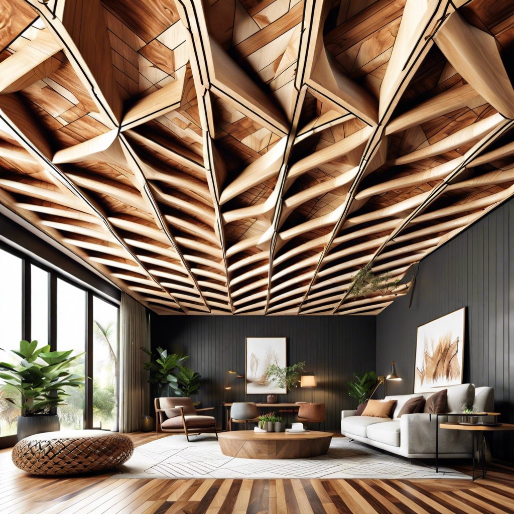 geometric wood patterns